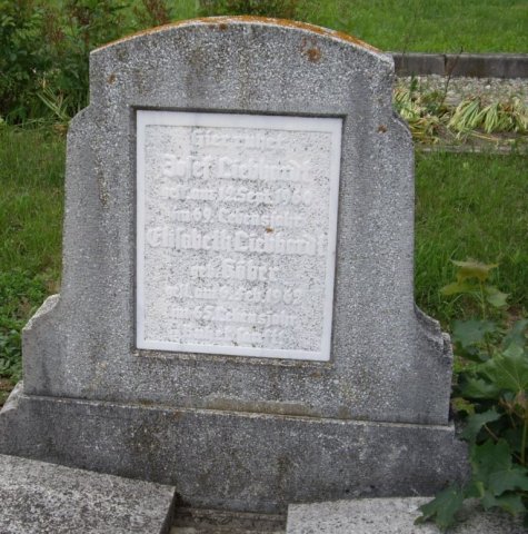 Liebhardt Josef 1891-1960 Koeber Elisabeth 1896-1962 Grabstein